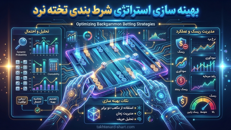 بهینه سازی استراتژی شرط بندی تخته نرد